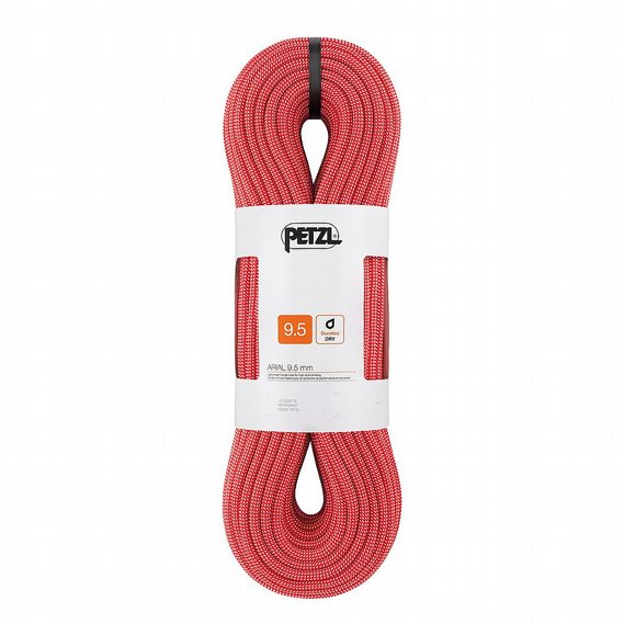 Rep Arial 9,5 mm, 60 m, r�d, Petzl