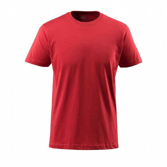 T-shirt basic, röd, Mascot