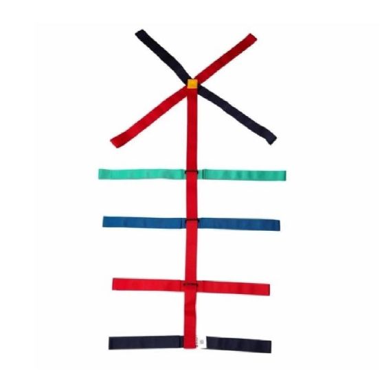 X Spindel kardborre f�r Scoop, spineboard
