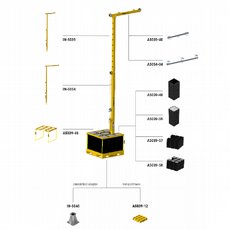 XLT-mast H 4,6-7,6m L 2,7m, Xtirpa 2 thumbnail